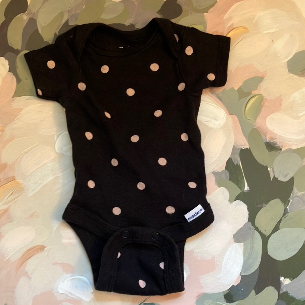 Polka dot onesie